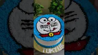 1kg Doremon cake design so cute #doremon