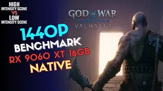 God of War Ragnar&ouml;k: Valhalla &ndash; RX 9060 XT 16GB + Ryzen 9 5900X | Low to Ultra