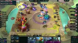 TFT Set 12 Syndra beating 2 3 star 4 cost champions