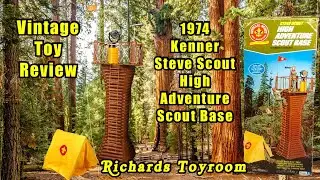 Vintage Toy Review: Kenner Steve Scout High Adventure Scout Base 1974