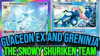 Glaceon EX and Greninja Deck Build! [Pokemon TCG Pokemon]