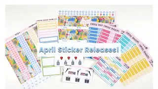 April Sticker Releases!