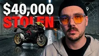 Этот супербайк стоимостью 40 000 долларов был украден, поэтому я отследил его в интернете.