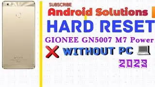 How to Hardreset M7 power with Forgotten pattern
