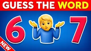 Guess the WORD By Emoji? 🤔✅ 67 Words | Ultimate Emoji Quiz 2025 - Quiz Raven