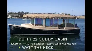 ⚡ DUFFY 22 CUDDY CABIN &ndash; Classic Elegance Meets Quiet Cruising  by South Mountain Yachts