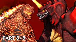 Thermo Evolved Godzilla vs Destoroyah | Animation (Part 8/8)