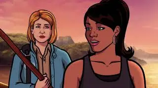 Archer Season 12 Episode 4 Best Moments | Archer and Lana face off against snakes