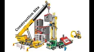 Lego Construction Site 7633-1 Build