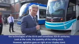 The first day of the string technology on exhibition InnoTrans 2016 in Berlin!