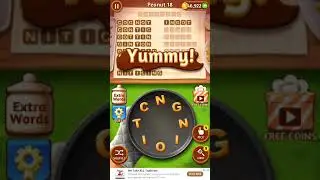 Word Cookies Peanut 18 Answers | Word Cookies Answers