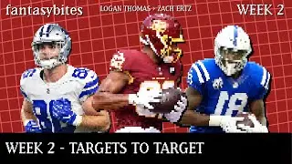 Logan Thomas is a top 3 Tight End?? | Targets to Target - fantasybites | fantasy football | targets