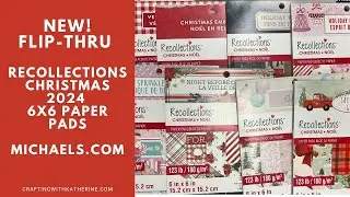 NEW! Recollections Christmas 2024 6x6 Paper Pads Flip-Thru | Michaels.com