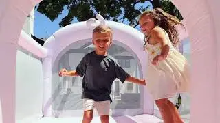 Bounceland DayDreamer Cotton Candy & Mist Bounce House #2023