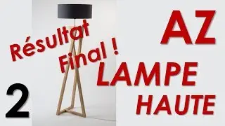 FABRIQUEZ UNE LAMPE HAUTE ULTRA MODERNE!! Partie 2 | Astuces Design