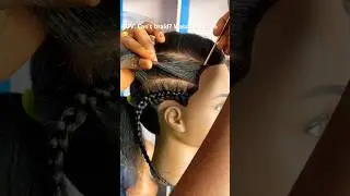 Learn to Braid Cornrows in 2025 #asmr #braids