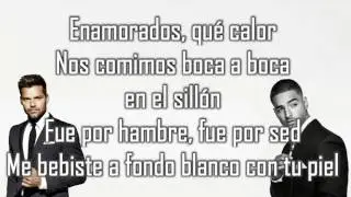 Vente pa ca LETRA   Ricky Martin Ft  Maluma