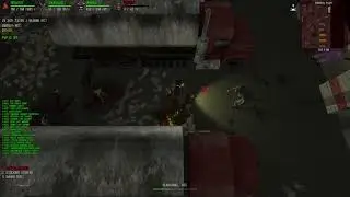 Chemical plant loot run with Santa Slayer - Dead Frontier Raven Ridge