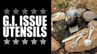 G.I. Issue Utensils Fork Spoon and Knife