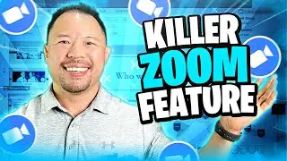 How to use PowerPoint as Virtual Background on Zoom: Best Feature! | EdTchoi