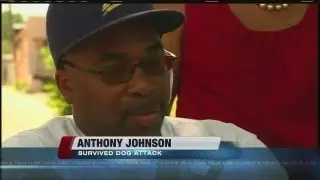 Man Thanks Two Angels For Saving Him During Pit Bull Attack