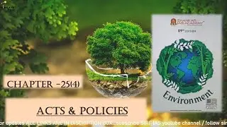 Chapter 25(4)-Acts & policies by Shankar IAS  @sirfIAS    #upsc