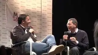 Ignazio Marino e Matteo Renzi
