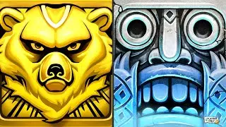 SPIRIT RUN Vs Temple Run 2 ❄️FROZEN SHADOWS Map w/ SIGUR LUMBERJACK!