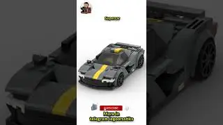 🚀 LEGO MOC Supercar: Exploring the Need for Speed! 🏎️🔥#shorts #lego #legomech #legomoc