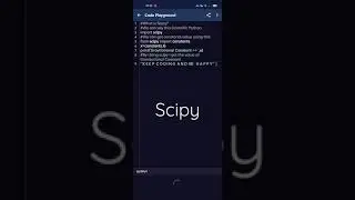 WHAT IS SCIPY IN PYTHON? 🤔