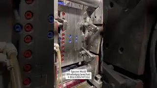 A spoon, start with a mold! #machine #cncmill #mold #factory #coldmilling  #molding #plastic #spoon