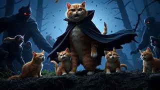 Dark War of the Orange Cat Kingdom  | Mama Cat&rsquo;s Fierce Battle, Kitten Rescue & Heartbreaking Finale