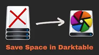 Save Disk Space with Darktable: Reduce Backups