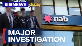 NSW Police allege NAB defrauded of $150 million | 9 News Australia