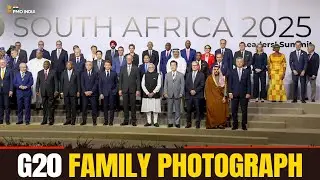Prime Minister Narendra Modi at the G20 Family Photograph, Johannesburg, SA