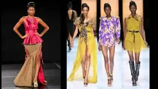Modern African Fashion Wear And Cloths | African Trendy Dresses Pictures For Women Romance