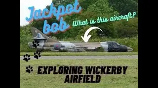 Wickenby Airfileld, Lincolnshire. Me and the dogs stumble on an old World War 2 Airfieled.
