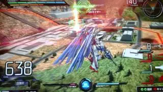 EXVSMB EXTREME GUNDAM TYPE LEOS II VS GAMEPLAY