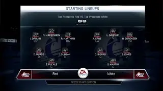 NHL 14 CHL Red/White Prospects Game
