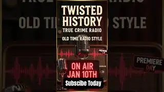 True Crime Radio Premieres in 7 Days! #shorts 🎙️⏳