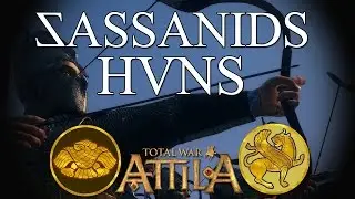 G1 NAFT Blademaster vs Noobez  - Sassanids vs Huns - Total War Attila Tournament Battle