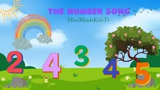 Five Little Bird| The Number Song| Mini Minds Kids Tv| Kids Cartoon