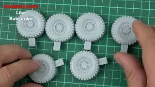 Def Model - Russian Typhoon K  Sagged Wheel Set  1/35