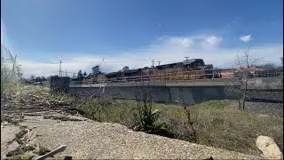 MRVSP at notch 8 with a loud EMD Howl! 2/11/22. Auburn, Ca