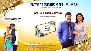 Professional Dignitaries -  ANIL & BINDU NARANG ( Founder Diamonds & Global Entrepreneurs )