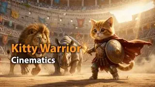 The Adventures of Kitty Warrior - Nano Banana x Grok🐾⚔️