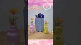 cute, asthetic pen holder ❤️❤️💖💖#shorts #youtube