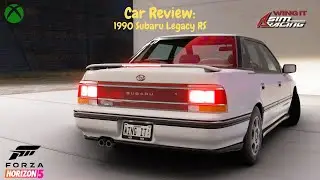Car Review #60: 1990 Subaru Legacy RS - Forza Horizon 5 / Logitech G920 / Xbox Series S