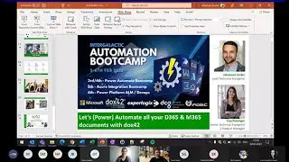 Let's (Power) Automate all your D365 & M365 documents with dox42
