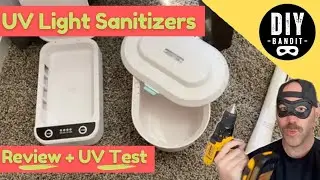 🔥  3 UV Light Sanitizers for $35 or Less➔ **Review + UV-C Test** - How to Clean Mask, Keys, & Phone